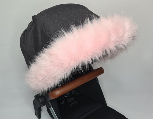 Pram fur hood - hood, accessories