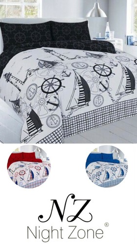 Duvet cover set boats - duvet,