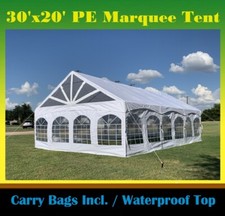 30'x20' PE Marquee - Heavy