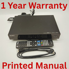 MISSING RF OUT Sony SVR-HDT500 Ethernet Freeview  Hard Disk Recorder