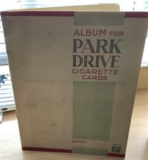 Printed cigarette card album