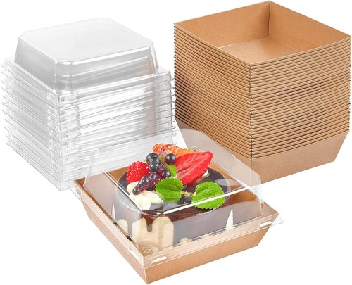 Latern 50pcs cake slice boxes - latern,