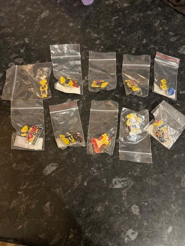 Marie curie pin badge - set, of