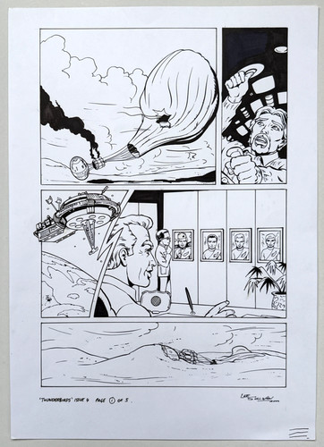 Lee sullivan comic art - lee,