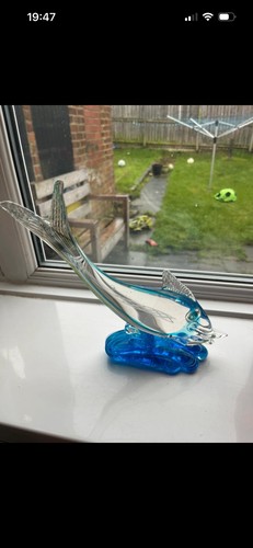 Malta decorative glass fish - glass,