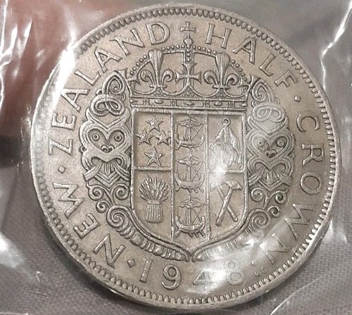 1948 new zealand - crown,