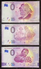 0 Euro Note Albert Einstein
