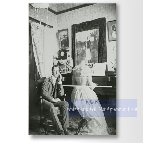 Antique victorian ghost photo - victorian,