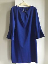 ROYAL BLUE DRESS DEBENHAMS COLLECTION Size 12 - Used