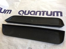 PAIR GENUINE VW GOLF BORA MK4 BLACK DOOR CARD POCKET LINER TRIM 1.8T R32 V6 GTI