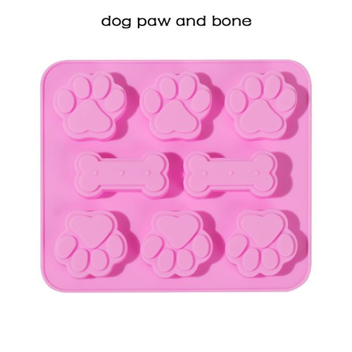 Bone shape ice cube - ice,