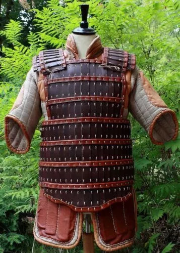 Leather scale armor viking - armor,