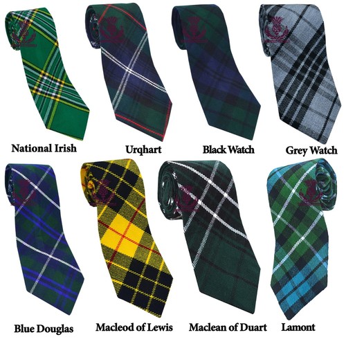 Scottish tartan neck tie - tie, for