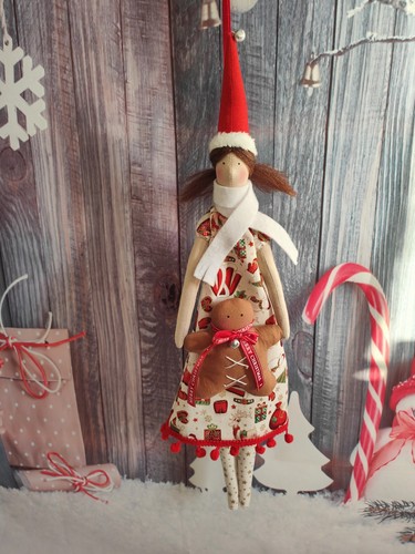 Tilda style pixie - tilda, doll
