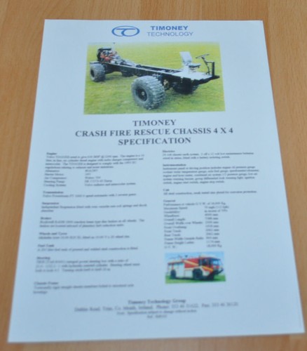 Timoney crash rescue - rescue, chassis