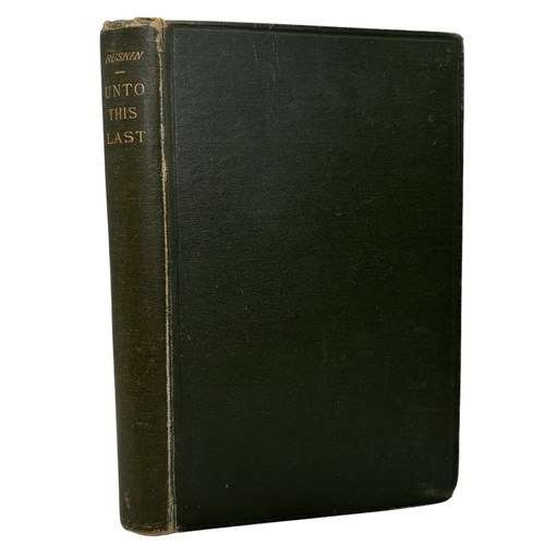 Unto this last - last,, ruskin