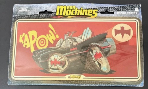 Mean machine metal plate - mean,