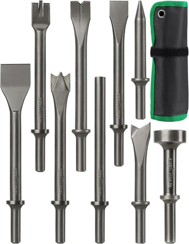 Piece air hammer - 9-piece,
