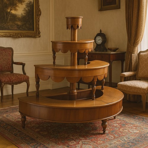 Antique etagere walnut - etagere,