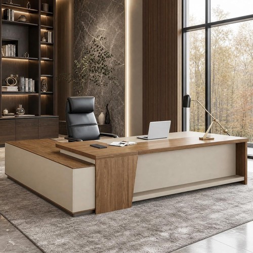Executive desk 200cm with - executive,