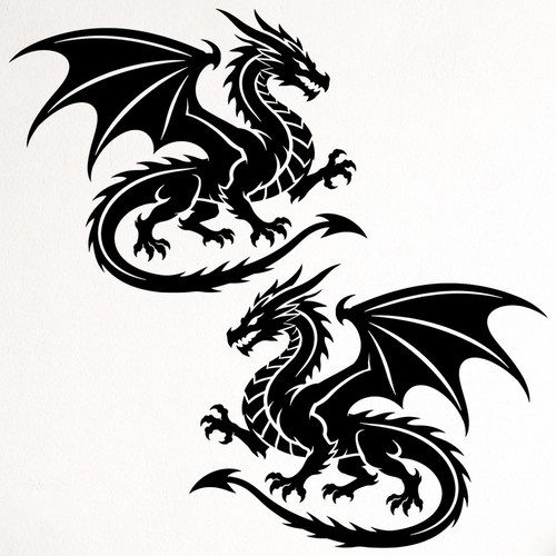 Dragon car campervan - x2,