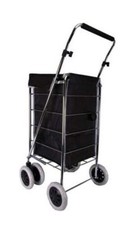 6 Wheel Foldable Shopping Travel Trolley Cart Grocery Folding Market Laundry Bag