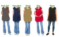 Tabard Tabbard Apron Pockets Work Wear Overall Catering Laundry Cleaning Unisex