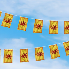 100 X10 meters SCOTTISH FLAGS BUNTINGS STOCK LIQUIDATION