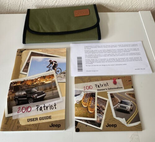 Jeep 2010 patriot user - patriot, guide