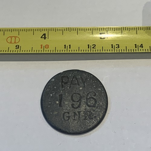 Gnr railway pay check - check, token