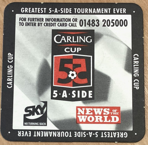 Carling greatest side - carling, 5-a-side
