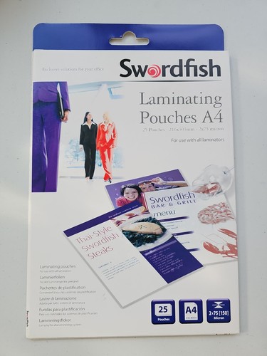 Swordfish laminating pouches - laminating,