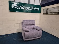 'Rocco' Grey Power Reclining