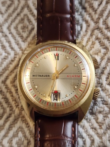 Vintage wittnauer alarm - vintage,