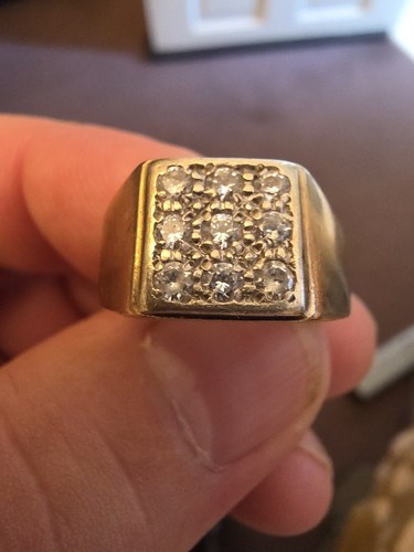 Vintage 9ct gold - 9ct, signet