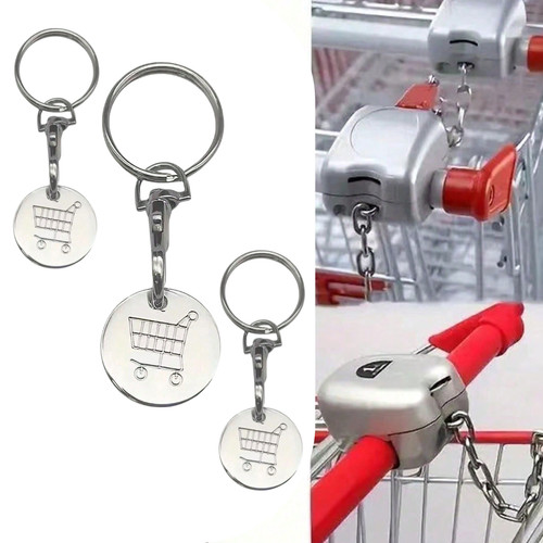 3pcs stainless steel shopping - 3pcs,