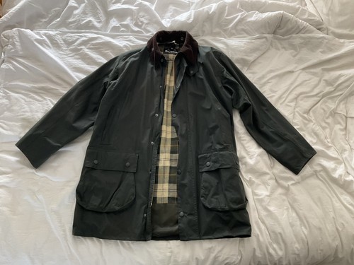 Barbour border waxed jacket - border,