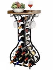 Wine Rack Free Standing Wooden