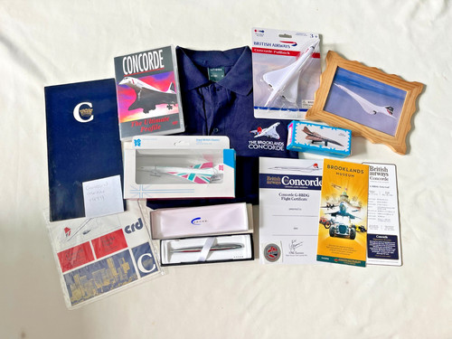 Concorde memorabilia inc 1981 - concorde,