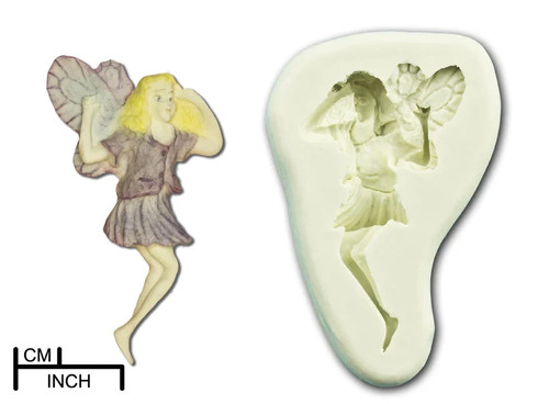 Angel fairy silicone - angel, fondant