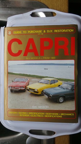 Ford capri guide restoration - capri,