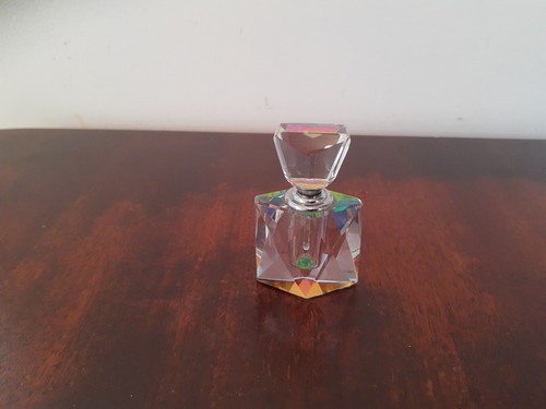 Small empty perfume bottle - bottle, art