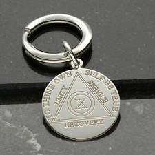 Sterling Silver AA Sobriety