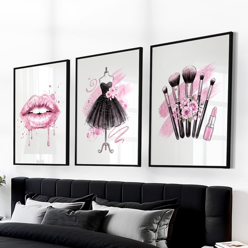Fashion makeup wall art style - makeup,