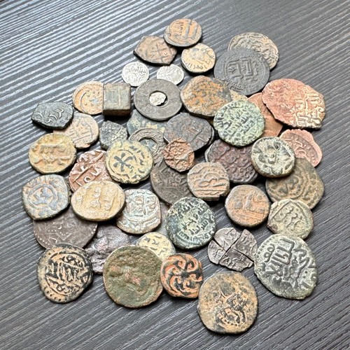 Lot islamic coins umayyad - 50,