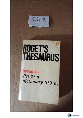 Roget thesaurus list - thesaurus, 87