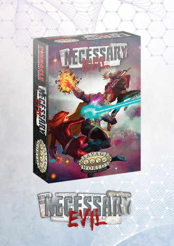 Necessary evil card box - necessary,