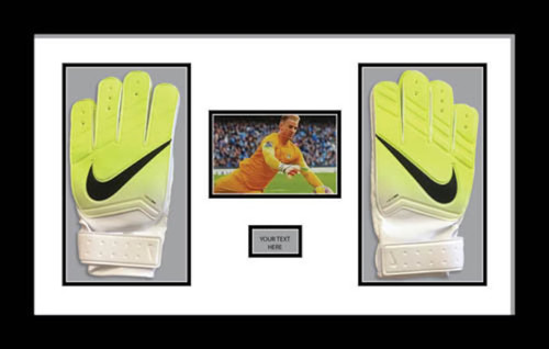 Double goalie glove - double,