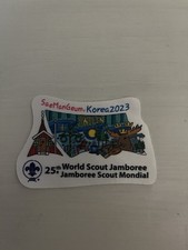 25th World Scout Jamboree 2023 Korea / SWEDEN Contingent Official Patch badge