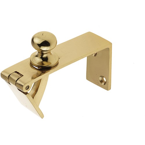 Polished brass counter flap - brass,